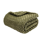 Thick Braided Knit Blanket