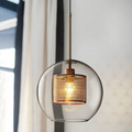 Vintage-Inspired Wrought Iron Ceiling Light