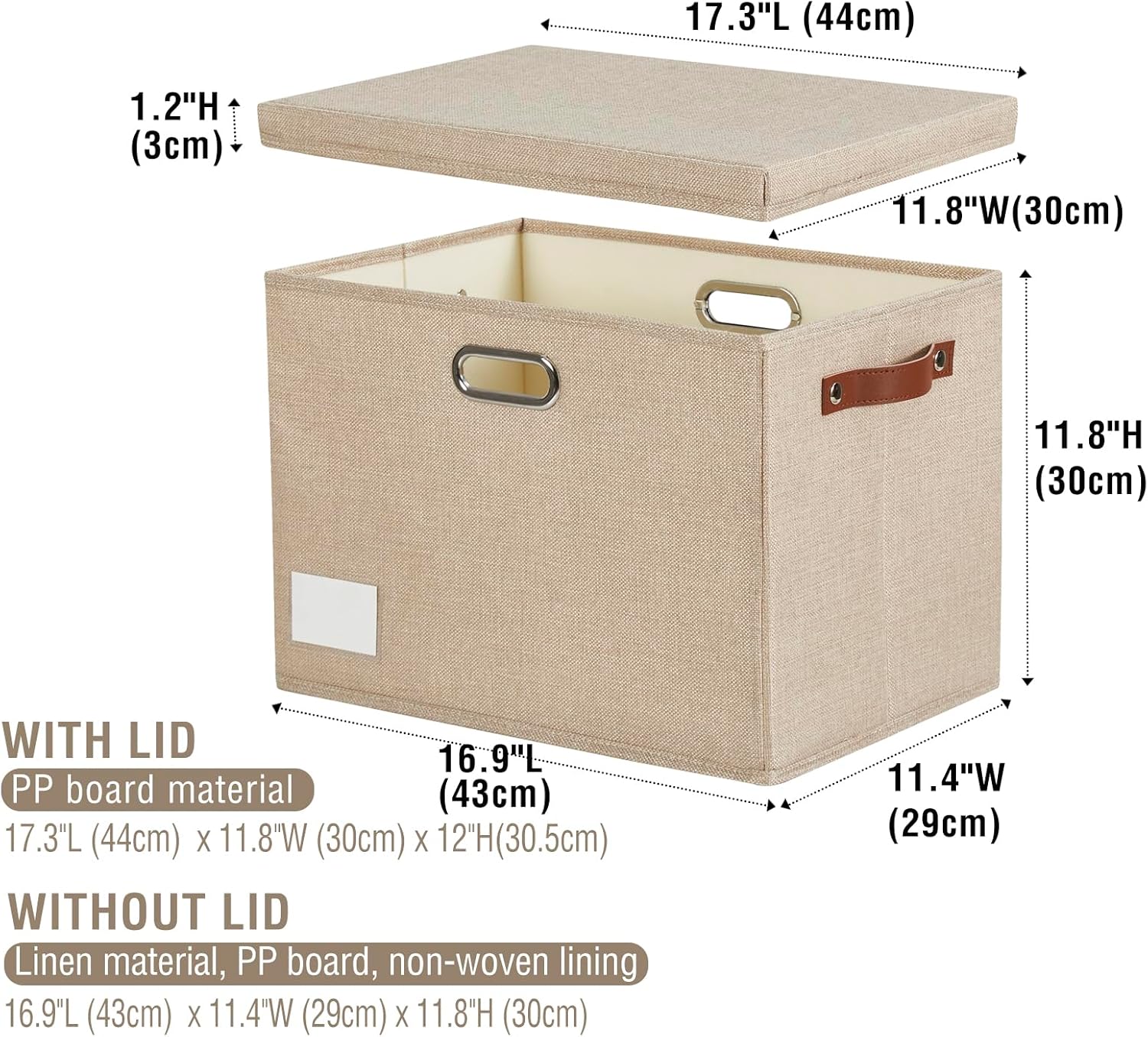 Collapsible Storage Bins