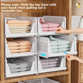 Pack Stackable Closet Storage Basket