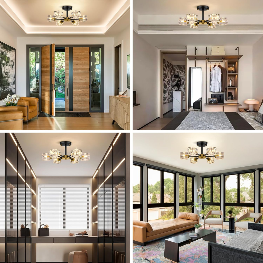 The Crystal Cube Luxe Light