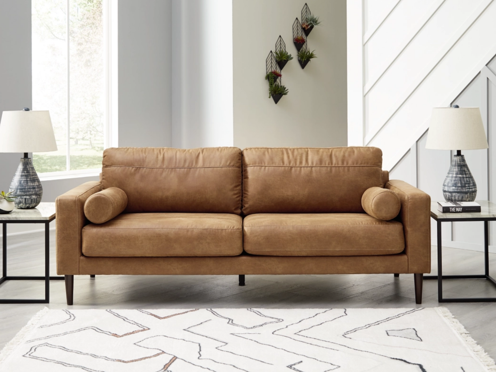 The Lennox Leather Sofa