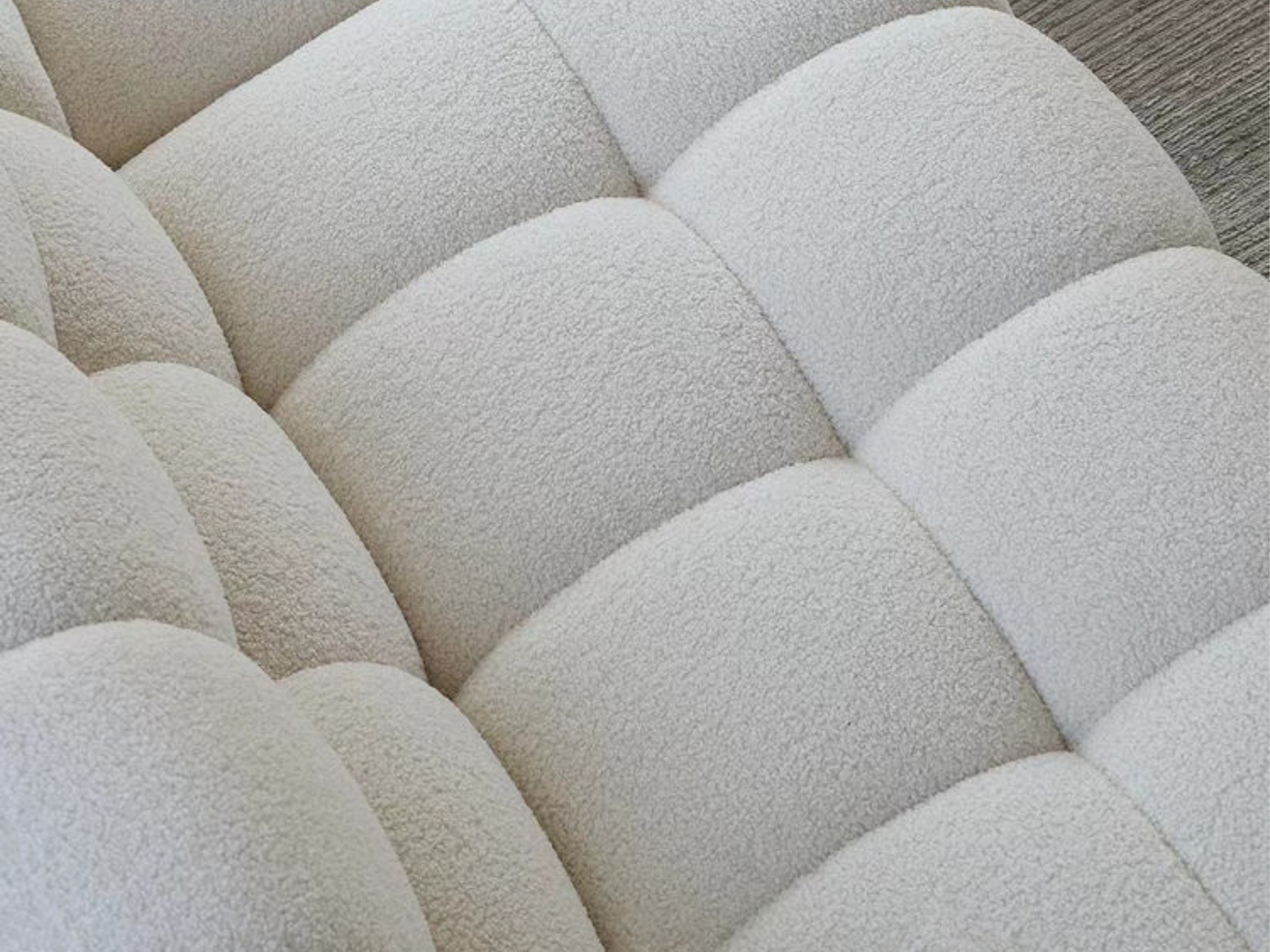 The Lumière Bouclé Sofa
