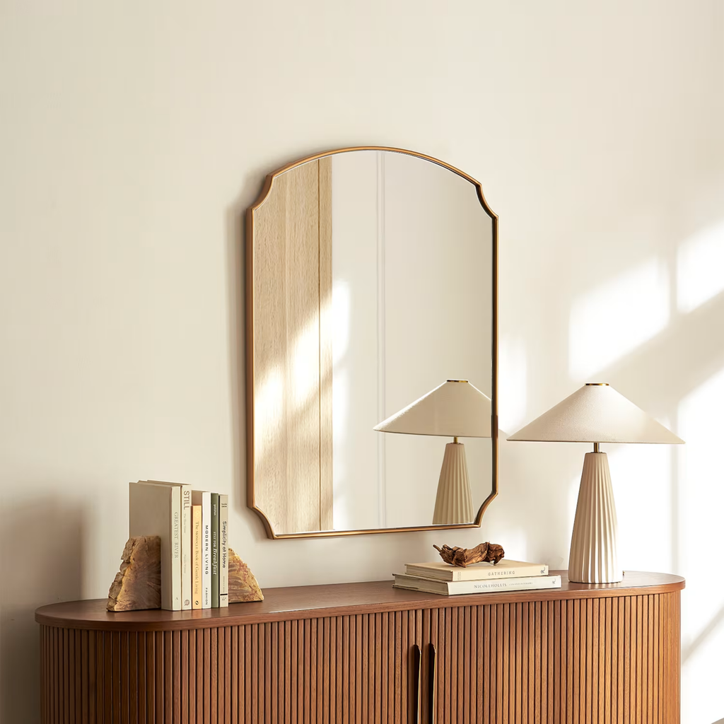 The Nouveau Crest Mirror