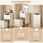 Vanity Drawer 3-in-1